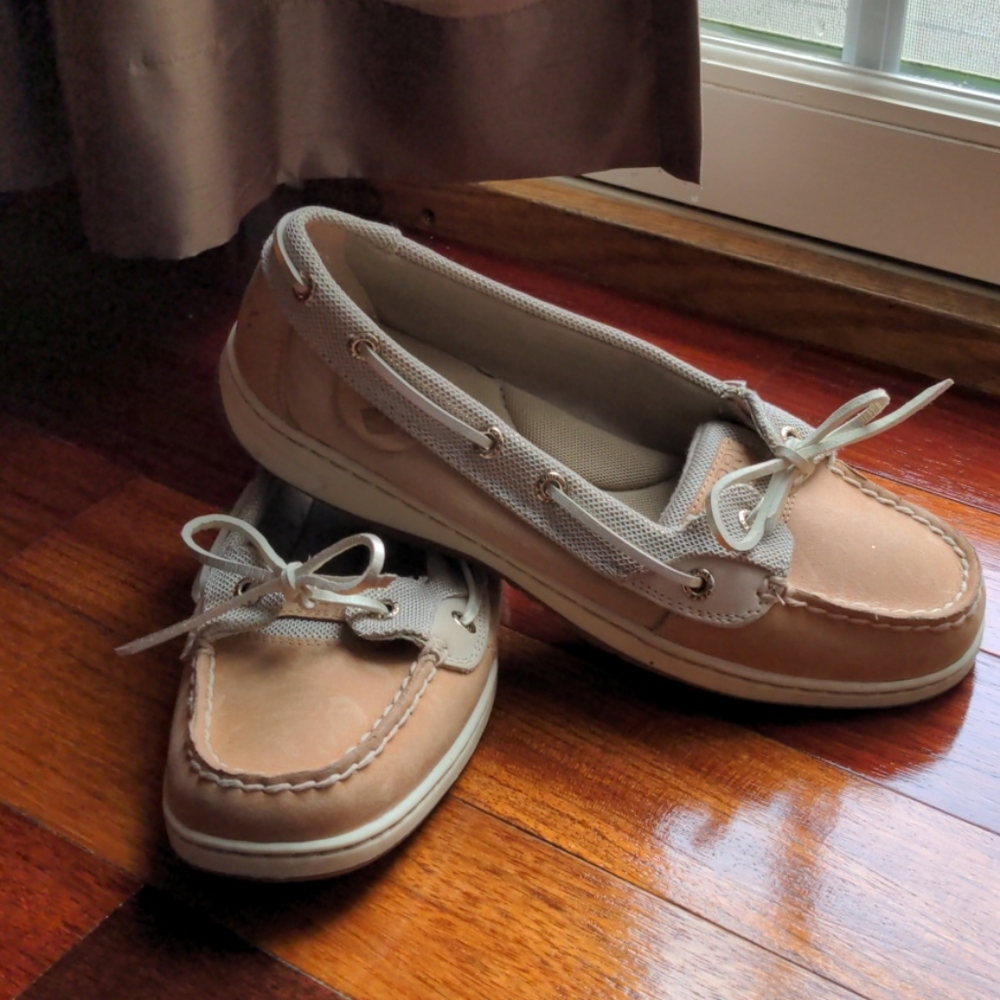 Sperry Leather Topsiders, Sz8